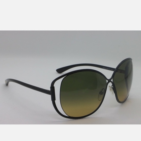 NEW TOM FORD TF 155 01P EMMELINE BLACK GOLD GRADIENT AUTHENTIC SUNGLASSES main image 10